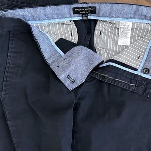 Banana Republic Mason Chino Dark Blue Trousers. Selling qty 2 together.